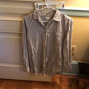 J.Crew Flannel Button Up